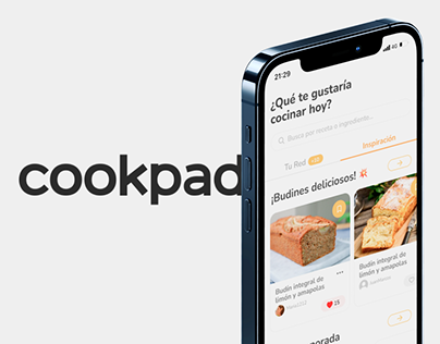 UI redesign of Cookpad