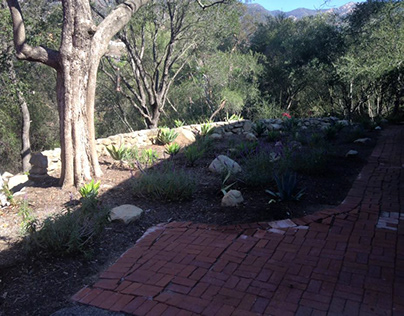 Gardener near Montecito