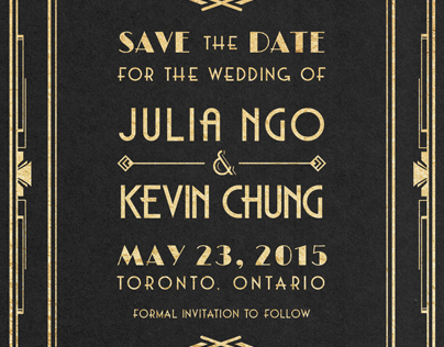 Julia & Kevin | Save the Date