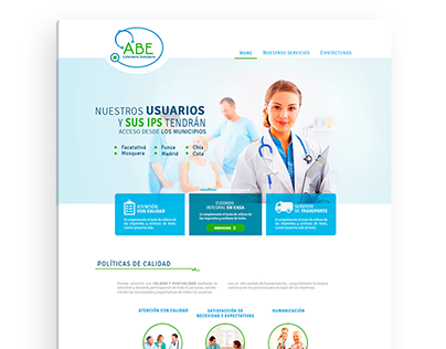 Web site - ABE enfermería