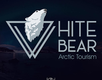 White, Bear, Logo, design, arctic, tourism