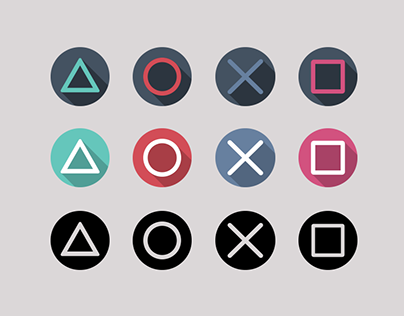 Playstation icons (free download)