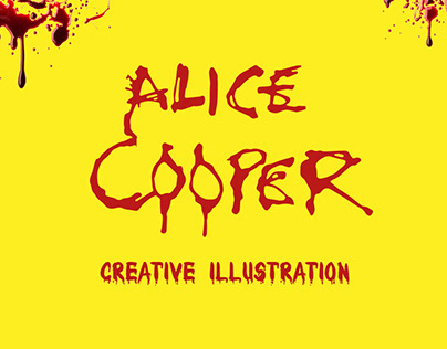 Alice Cooper Illustration