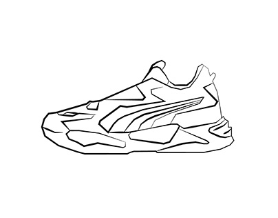 RS-Z-Molded Sneakers Wireframe