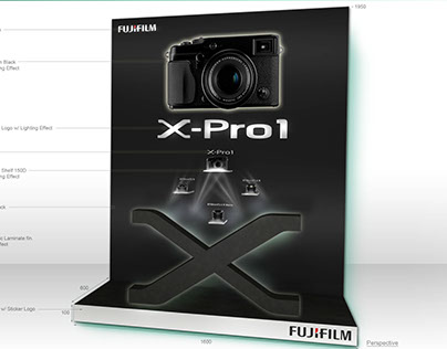 Window Display - Fujifilm X-Pro 1 Display Stand