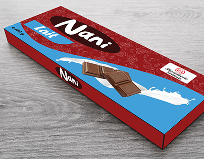 packaging boite chocolat Nani (Biscuiterie Samou)
