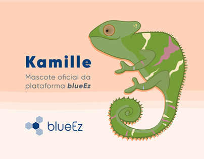 Kamille | Mascote da plataforma blueEz