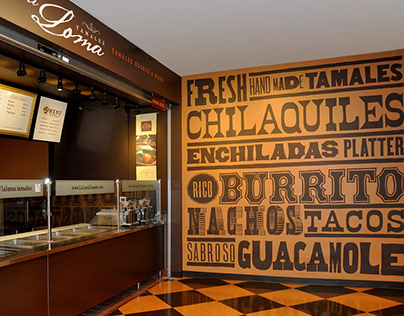 La Loma Tamales - Latino Retail Design