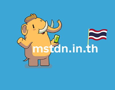 mstdn.in.th - banner for Mastodon instance