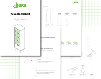 Assembly Instruction Manuals for Buka Sofa