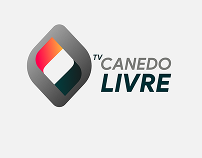 Logo Tv Canedo Livre - Estúdio Way Criativo
