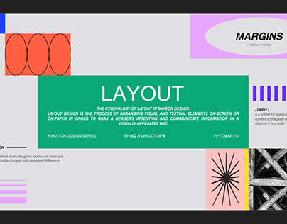 LAYOUT : A Motion Design Series