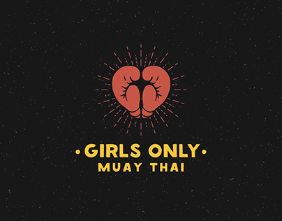 "Girls Only" Boxing Club Logo