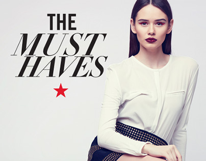 Macy's — The Must Haves Fashion Signage