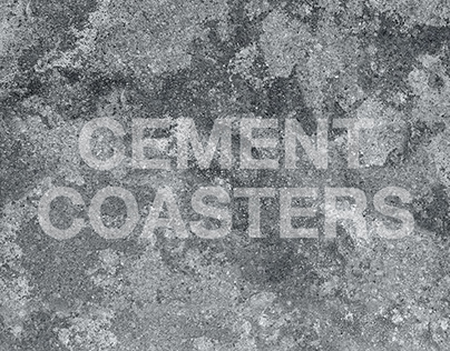 Cement Coasters