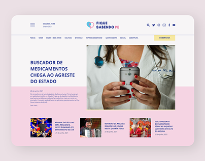 Fique Sabendo - News website