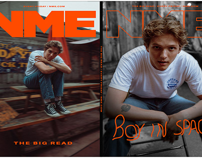NME magazine cover project