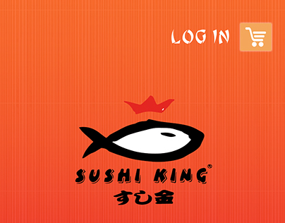 Interactive Design - Sushi King Apps Layout
