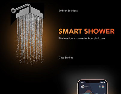Smart shower mobile app