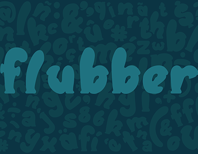 Flubber: Oceanic Typeface Design