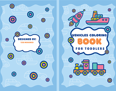 vehicles coloring for toddlers