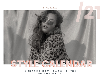 Style Calendar '21 - Fashion Styling & Photography