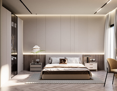Project thumbnail - Modern Bedroom Design