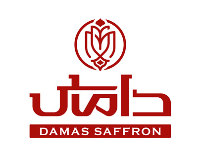 visual identity of Damas saffron