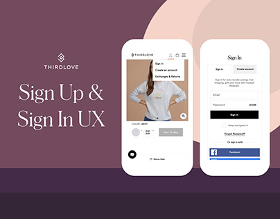 Improving the Sign Up & Sign In Experience