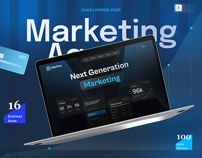 Martino- SaaS Marketing Agency | Landing Page