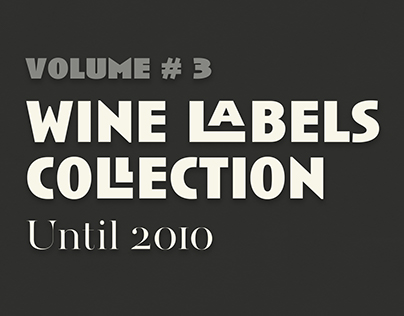 Wine Labels Collection #3