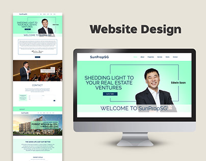 SunProp SG Website Design
