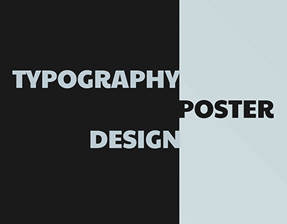 Typography Poster Design