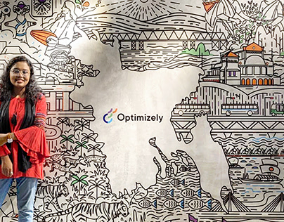 Mural for Optimizely Office