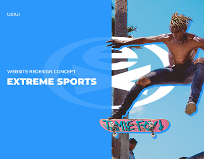 Extreme Sports (website redesign concept)
