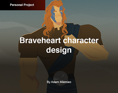 Braveheart Character Design | Illustration