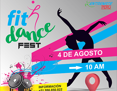 Flyer Fit Dance Fest