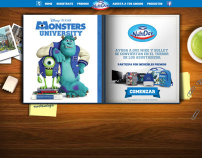 Nutriday - Web Site - Monsters University