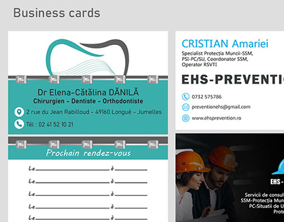 Project thumbnail - LOGOS & Business cards