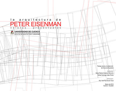 La Arquitectura de Peter Eisenman