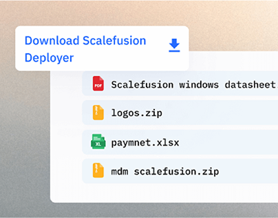 Supercharged Scalefusion Deployer for Windows