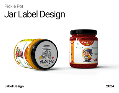 Label Design | Pickle Jar