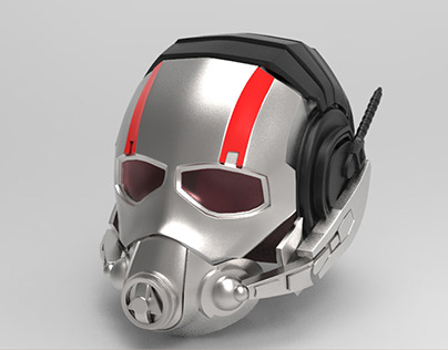 Ant-man helmet 3D