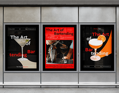 Poster design | The Art of Bartending