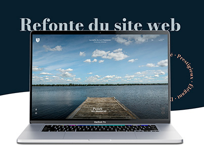 La cache du Lac Champlain - Design web