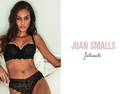 Joan Smalls Intimate Collaboration with Smart & Sexy