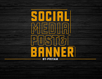 Social Media Post & Bnnner Design