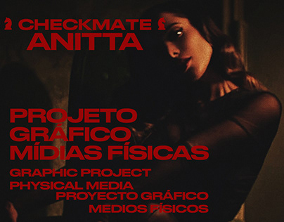 PROJETO GRÁFICO // CHECKMATE - ANITTA (GRAPHIC PROJECT)