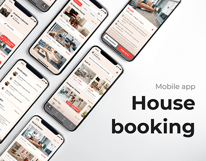 House booking. Mobile app