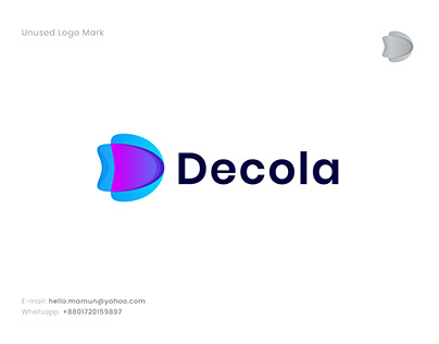 Decola - Abstract Letter D Logo | Unused